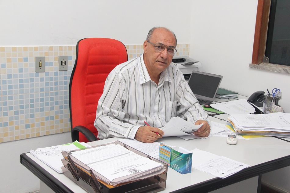 Ex-secretário de saúde Antonio Ocké. Imagem: Arquivo Secom-Ilhéus.