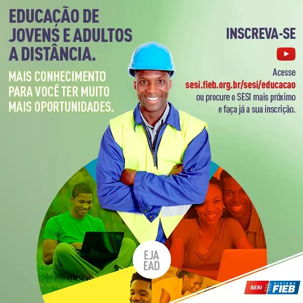 Cartaz do programa.