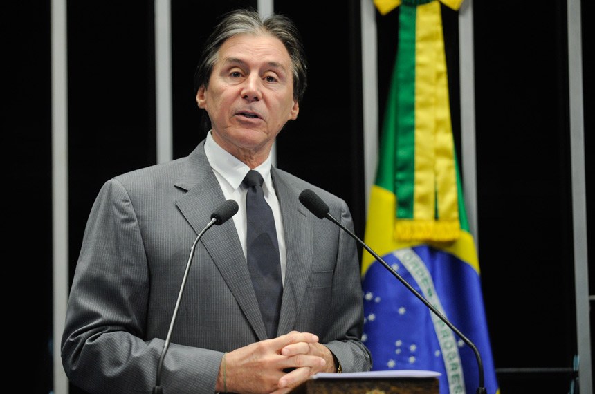 Senador Eunício Oliveira (PMDB-CE). Imagem: Ascom-Senado.