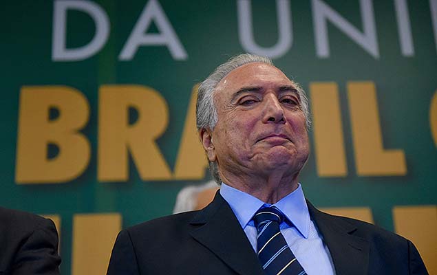 É um acordo, botar o Michel'', disse Sérgio Machado. Foto: Fernanda Carvalho/O Tempo/Folhapress.