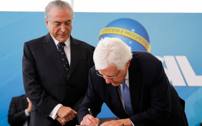 Michel Temer e Moreira Franco. Imagem: IG.